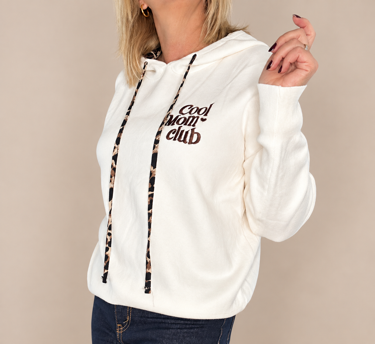 Pull écru 10640