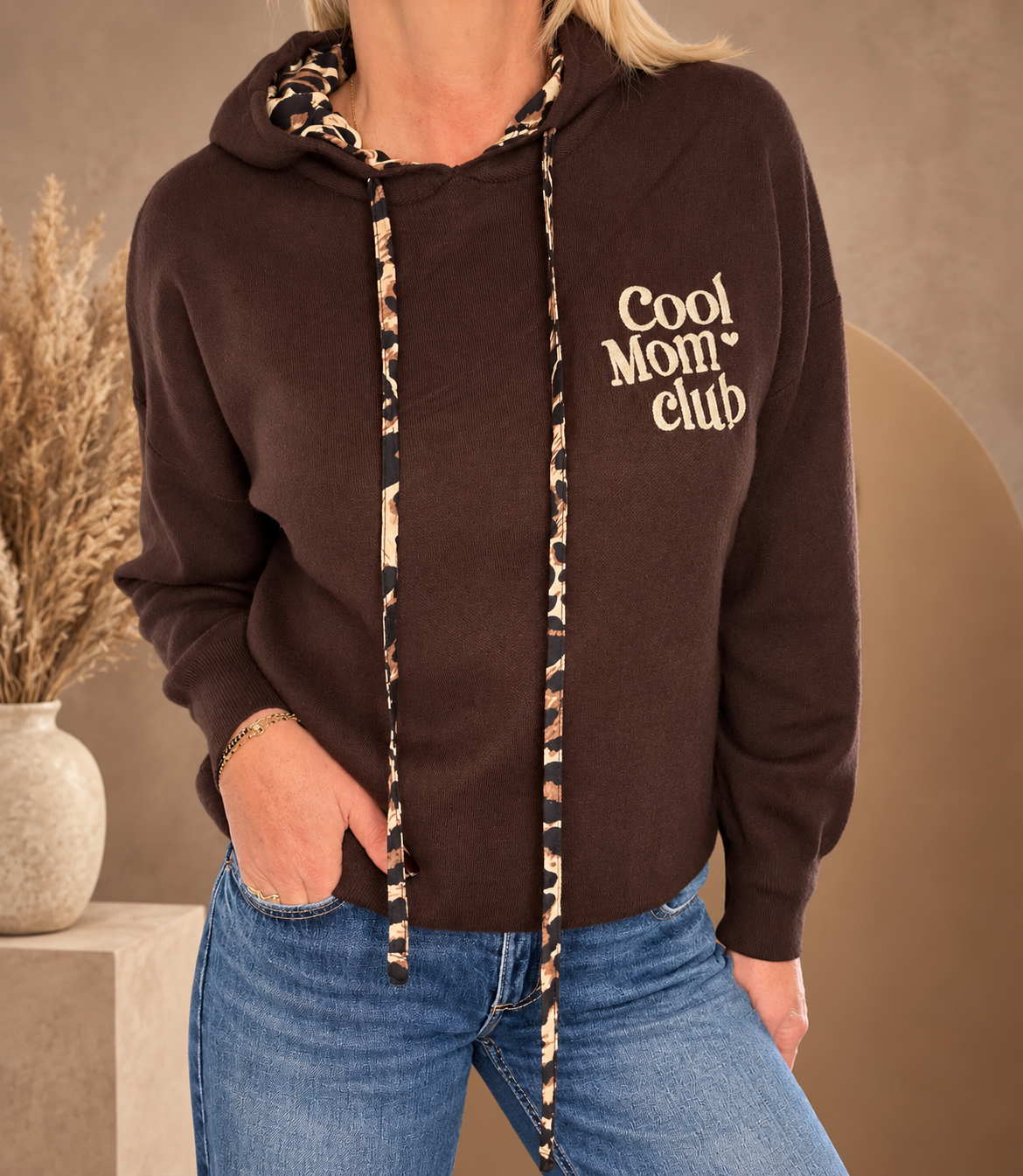 Pull marron 10640