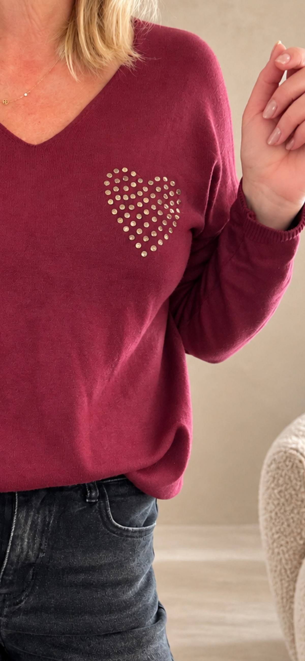 Pull cœur