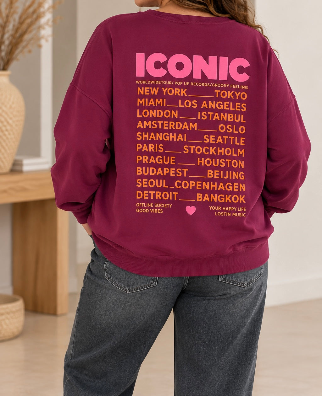 T-Shirt Iconic grande taille