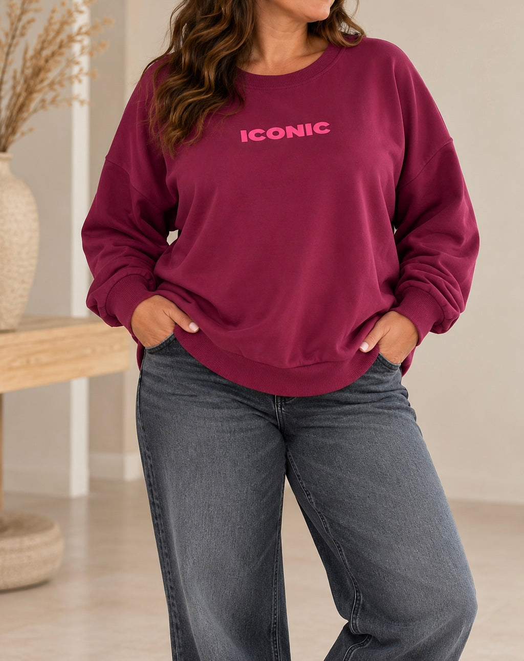 T-Shirt Iconic grande taille