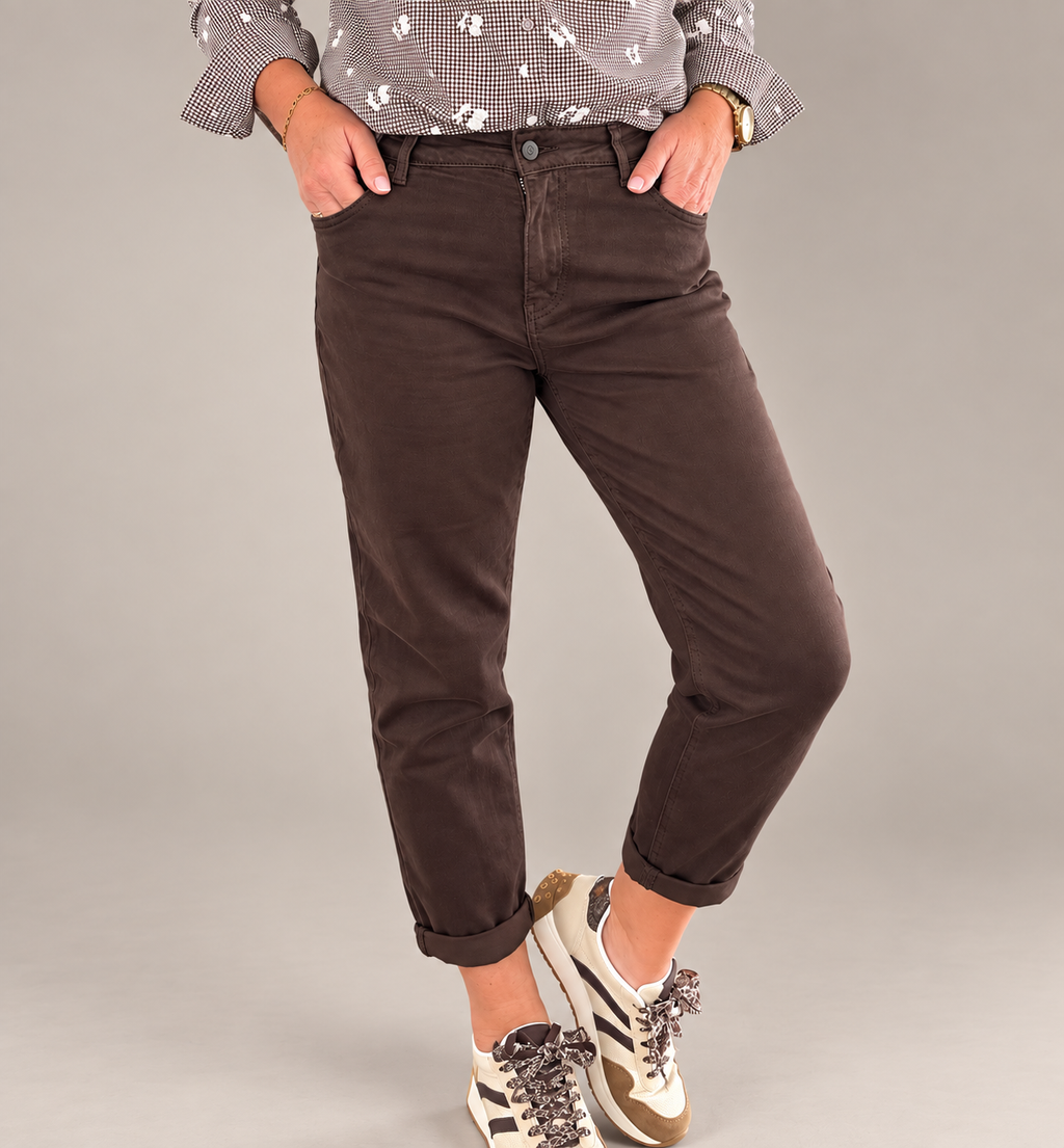 Pantalon marron 6969