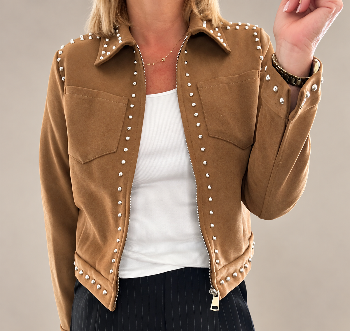 Veste camel 2089
