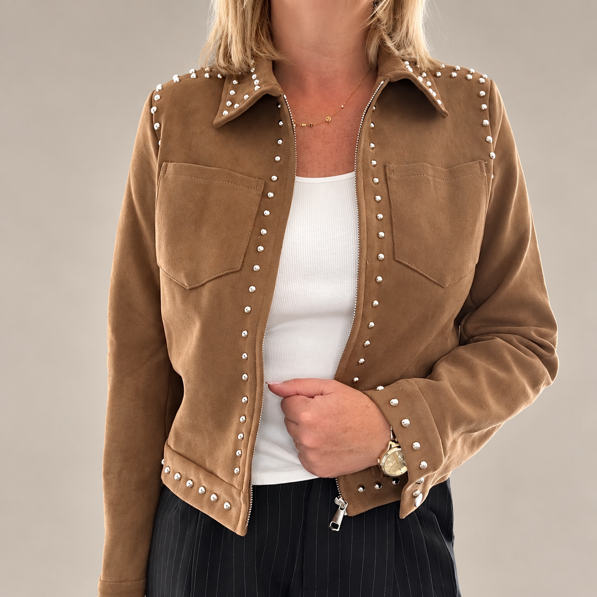 Veste camel 2089